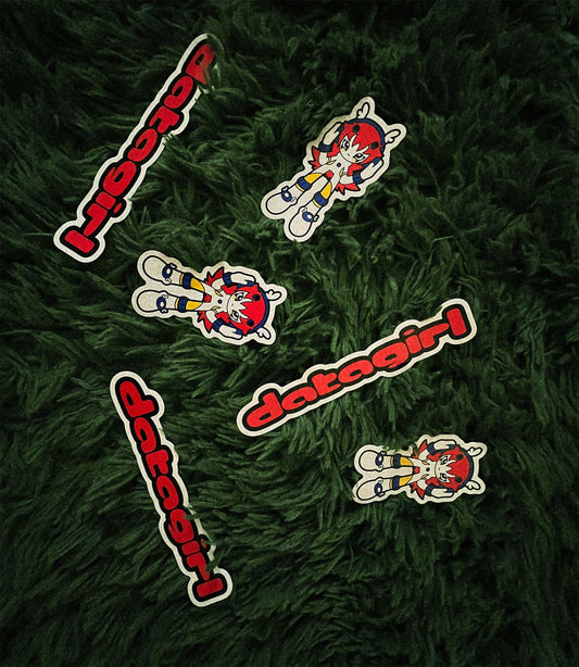 Datakon Stickers HYPERFOCUS - DATAGIRL